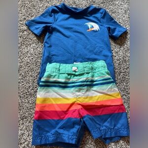 Cat & Jack Swim Outfit